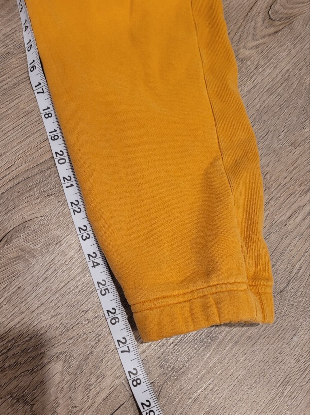 Aritzia Tna Cozy Fleece Boyfriend Sweatpants Yellow M - Picture 11 of 11
